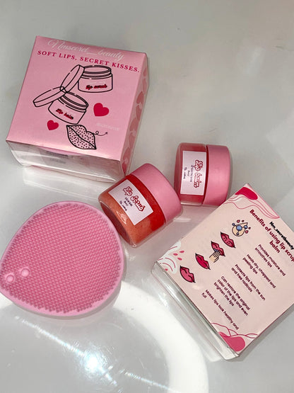 Berry lip care duo+ lip scrubber