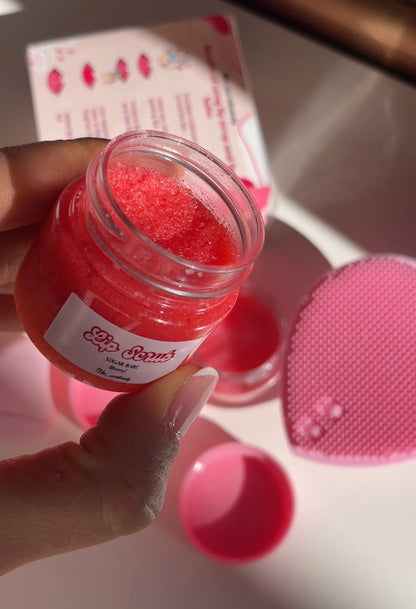 Berry lip care duo+ lip scrubber